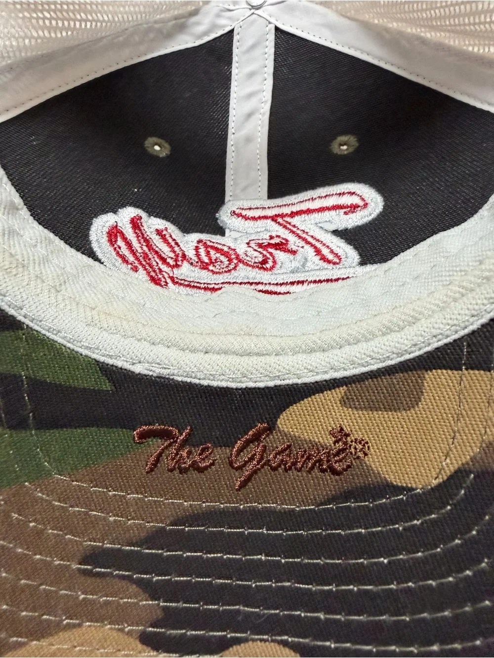 Troy University The Game Men's Camouflage Trucker Mesh Snap Back Cap Hat